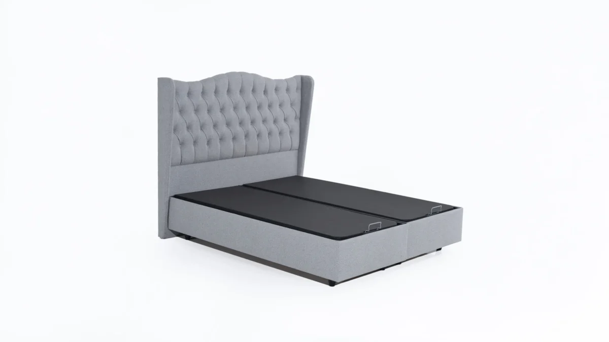 Κρεβάτι Calipso Grey Bukle - Image 5