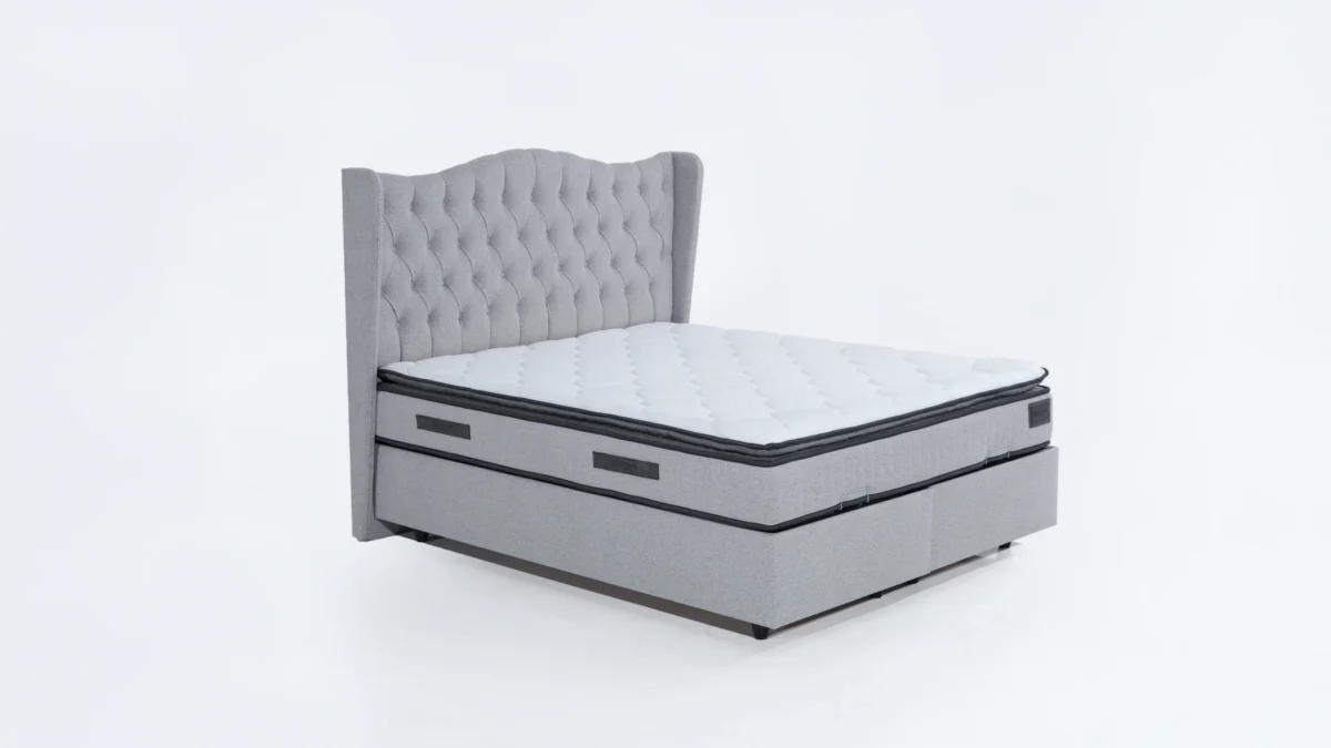 Κρεβάτι Calipso Grey Bukle - Image 9