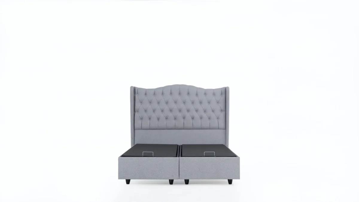 Κρεβάτι Calipso Grey Bukle - Image 7