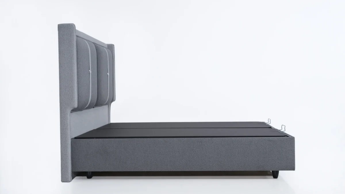 Κρεβάτι Ethra Bukle Dark Grey - Image 6