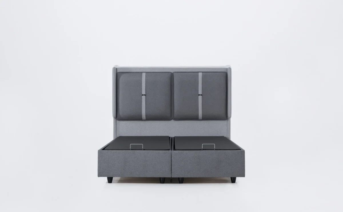 Κρεβάτι Ethra Bukle Dark Grey - Image 9