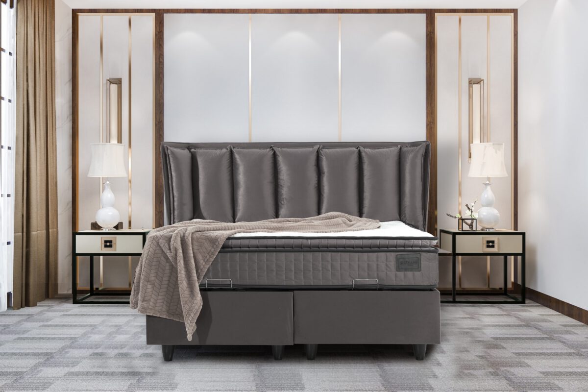 Κρεβάτι Alkioni Grey - Image 7