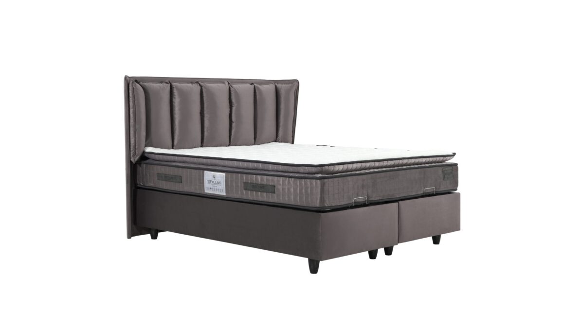 Κρεβάτι Alkioni Grey - Image 8