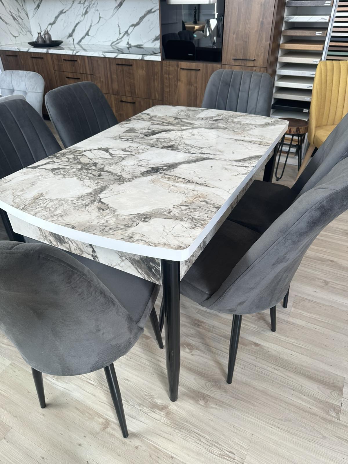 Τραπεζαρία Dolce με 6 καρέκλες (Set)